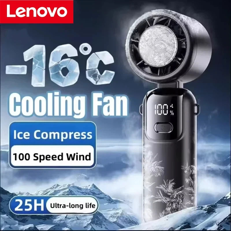 Portable Ice Cooling Desktop Fan