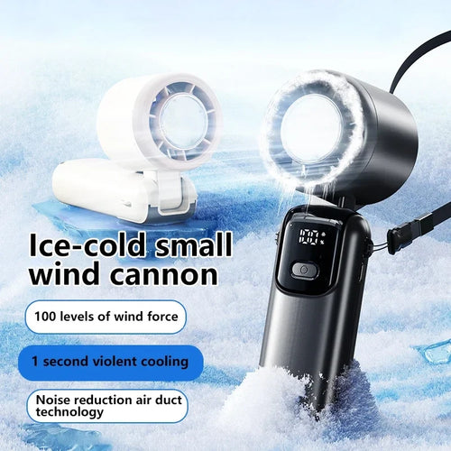 Portable Ice Cooling Desktop Fan