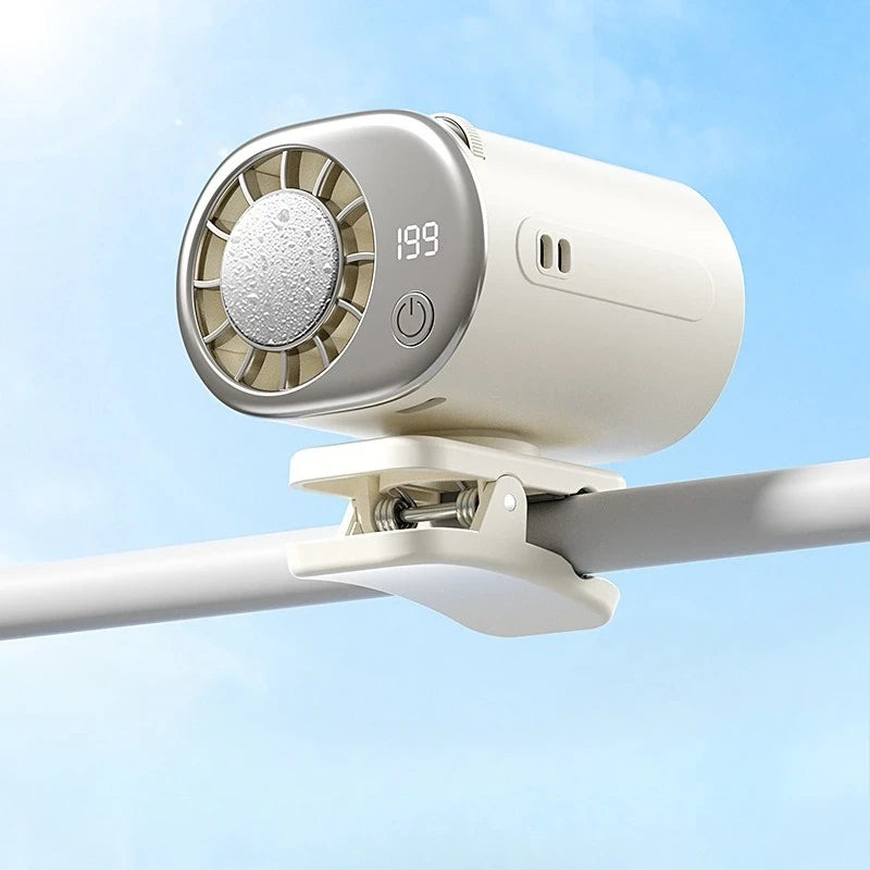 Clip-On Car Air Conditioner Fan