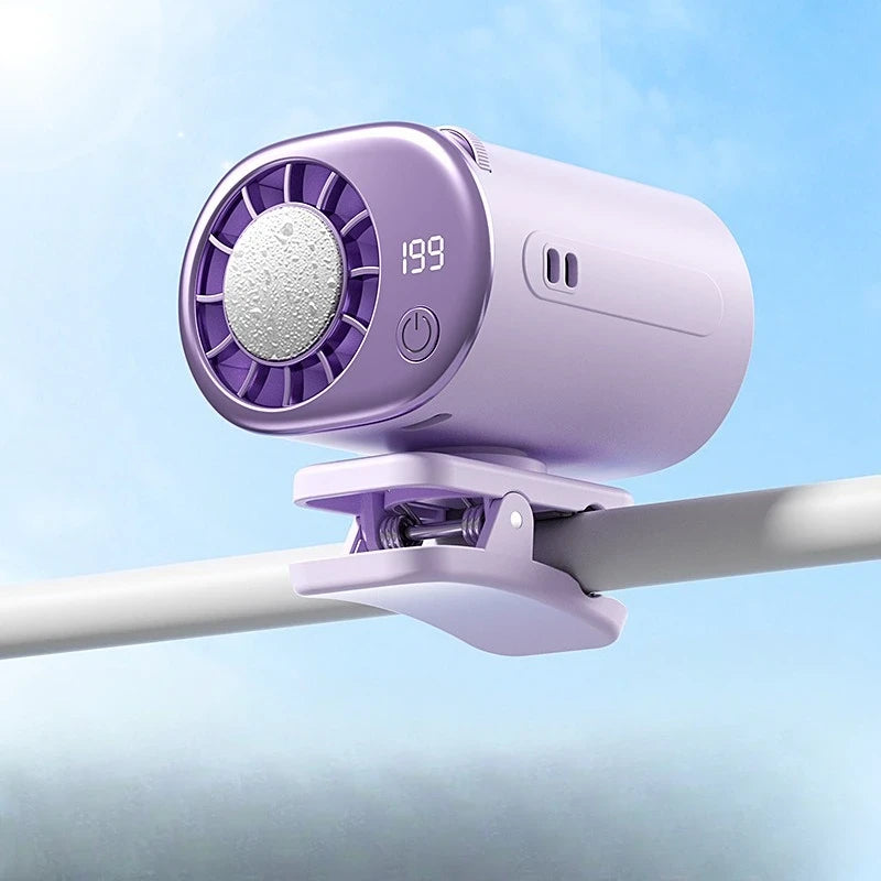 Clip-On Car Air Conditioner Fan