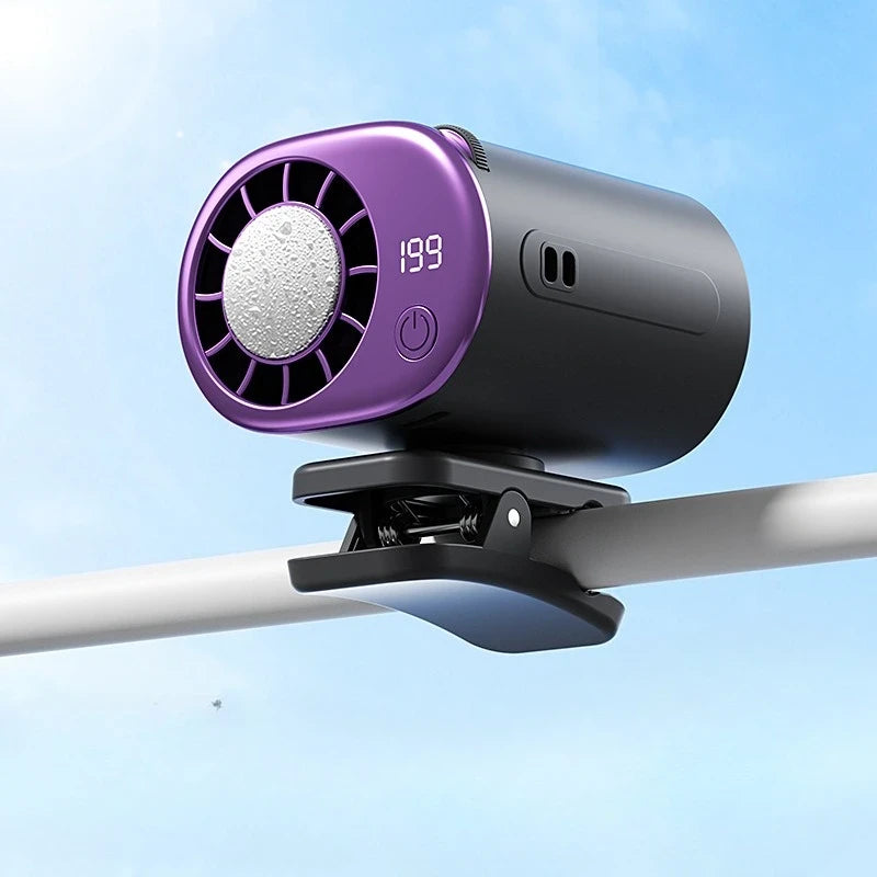 Clip-On Car Air Conditioner Fan