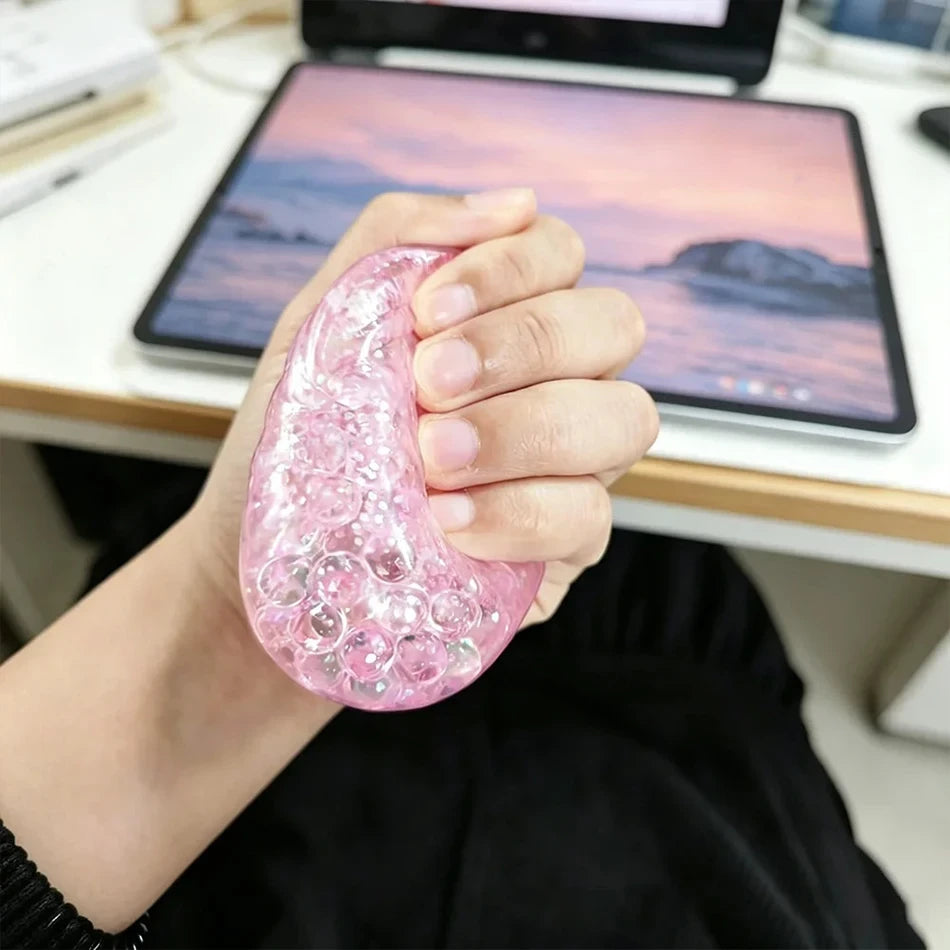 Glitter Dumpling Squishy Fidget Toy