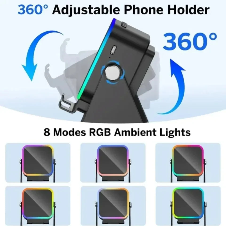 Wireless Induction Speaker Phone Stand