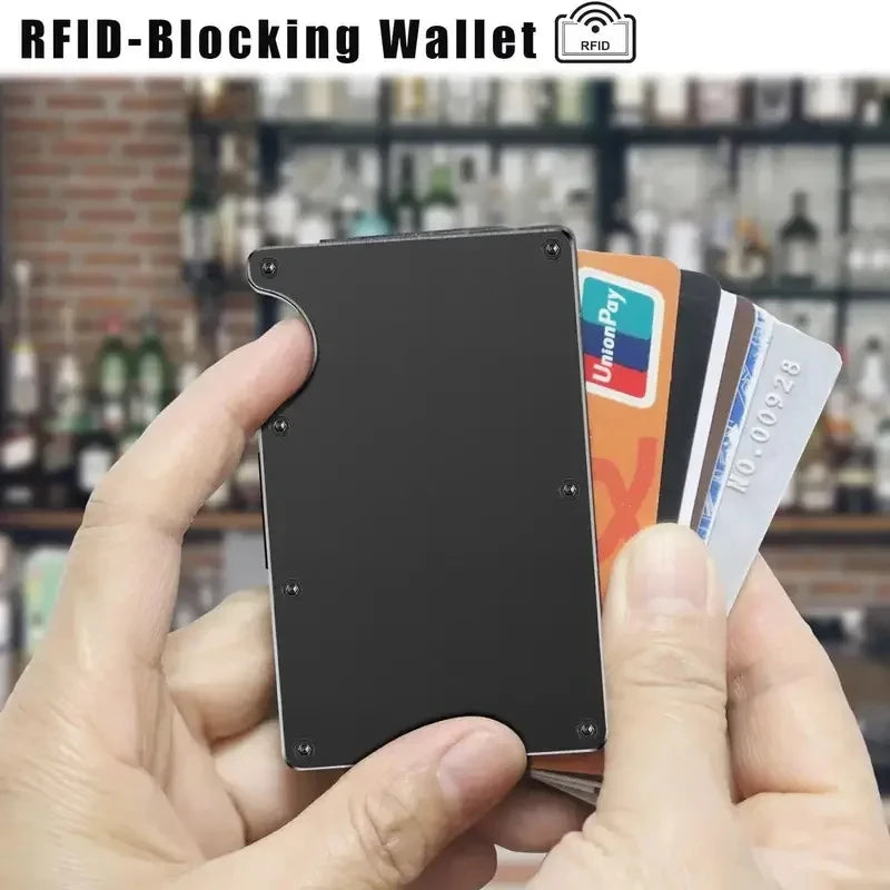 Aluminum RFID Blocking Card Holder